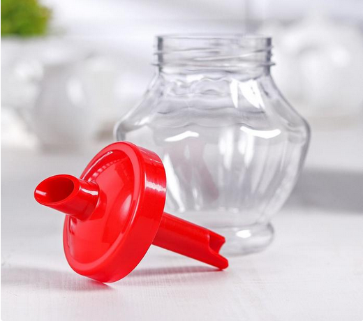 Сахарница пластиковая Сластёна с дозатором Арт-М-1699 Н-15см