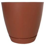 Горшок Камея 3,2лит Терра с поддоном (D-182мм)