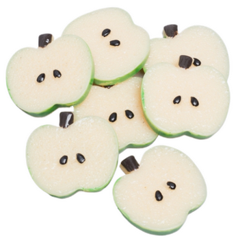 Долька Яблоко Зелёное 2,5см*10шт Цена за штуку Долька Яблоко Зелёное 2,5см*10шт Цена за штуку