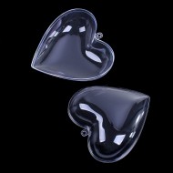 Сердце Пластиковое сборное D-10см ЦЕНА за Упаковку