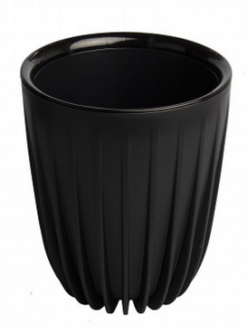 Горшок Сигма 3,3лит Чёрный D-17см (с дренажной системой) Горшок Сигма 3,3лит Чёрный D-17см (с дренажной системой)