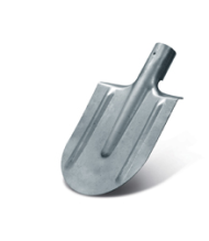 Лопата штыковая Оцинкованная Средняя