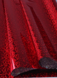 Пленка Голография Красная 70см/8м