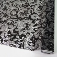 Пленка матовая Риола Картопак Люкс Чёрная 70см/200гр