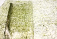 Пленка прозрачная с рисунком Джут Хаки (Jute) 70см/200гр