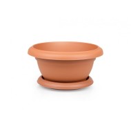Горшок Бонсай 2лит Терракот с поддоном VM-03
