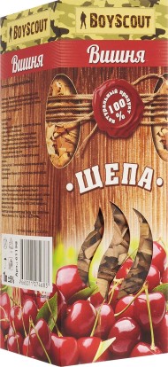 Щепа для Копчения Вишня 1лит BOYSCOUT (1уп/25шт) min 1шт