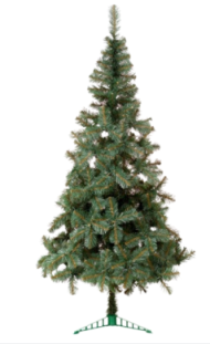 Ёлка искусственная 90см Таёжная (ПВХ плёнка) + Подставка пластик