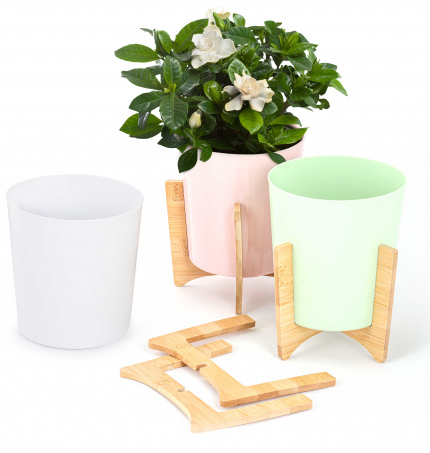 Горшок на ножках Алессия 1,8лит Светло-Зелёный М-8266