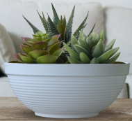 Горшок Миска Парма 170мм*1,3лит Белая