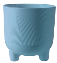 Горшок на ножках Фита 4,3лит Ментол D-19см (с дренажной системой) Горшок на ножках Фита 4,3лит Ментол D-19см (с дренажной системой)