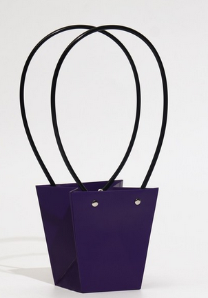 Сумочка для горшечных цветов 120*80*125мм Фиолетовая Арт-9116166