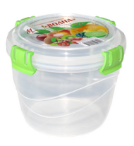 Контейнер пластиковый герметичный Волна 1,4лит МИЛИХ Арт-06335