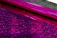 Пленка Голография Розовая 70см*8м