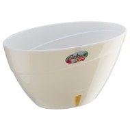 Горшок CALIPSO 3,3лит Крем-Белый (с дренажной системой)