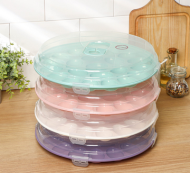 Контейнер пластиковый для Яиц 22 ячейки D-30см Доляна