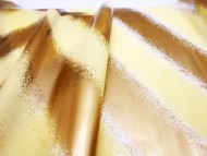 Пленка прозрачная с рисунком Радуга Крем-Золото 70см/200гр