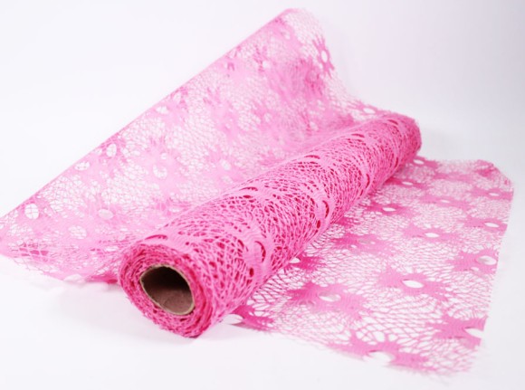 Сизаль цветок фуксия 53см*4,5м