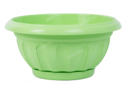 Горшок миска Ирис 3,7лит Салатовый (D-267мм)