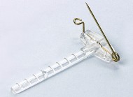 Гала Клип Прозрачный 64мм набор 3шт Цена за набор