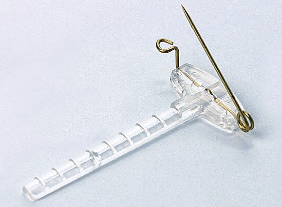 Гала Клип Прозрачный 64мм набор 3шт Цена за набор