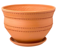 Кашпо Русь Чаша D-33см Арт-79-100 Кашпо Русь Чаша D-33см Арт-79-100