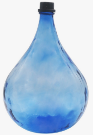 Бутыль стекло 11лит Лампа Синий с крышкой (1уп/1шт) СКЛАД