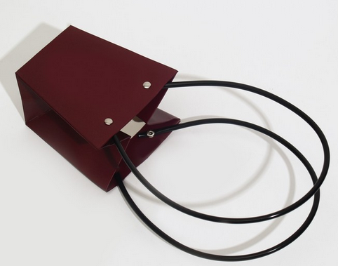 Сумочка для горшечных цветов 120*80*125мм Бордовая Арт-9116163