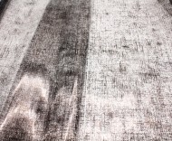 Пленка прозрачная с рисунком Джут Чёрная (Jute) 70см/200гр