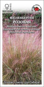 Цветы Мюленбергия Розовая ЦВ/П (СОТКА) 5шт однолетник до 1м