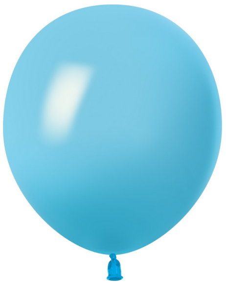 Шар латексный 5/13см пастель Голубой 1уп/100шт