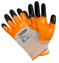 Перчатки прорезиненные Пчелка Fiberon (1уп/1пара) Арт-PR-NT101