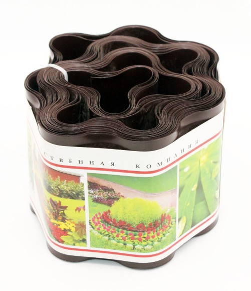 Лента Бордюрная гофрированная 10см*9м Волна Лента Бордюрная гофрированная 10см*9м Волна