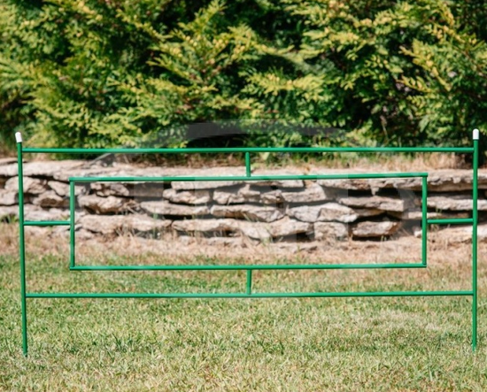 Заборчик металлический Газонный 5м (5секций) высота 55см