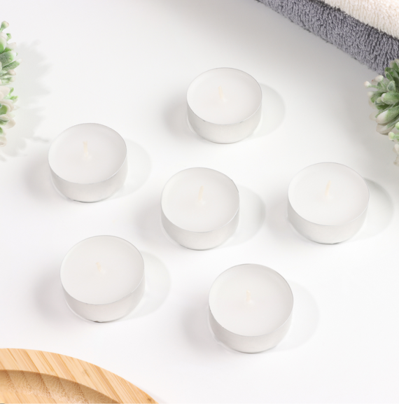 Свеча гильза Ароматизир Кокос Набор 6шт*12гр Свеча гильза Ароматизир Кокос Набор 6шт*12гр