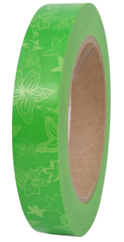 Лента Летний 2см*50ярд Салатовый на Салатовом