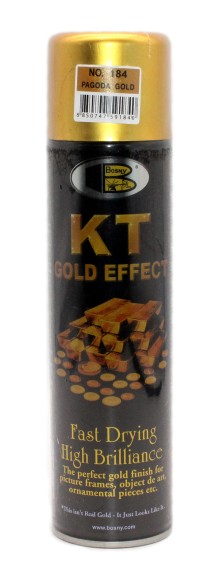 Спрей - краска Золотая Ветвь Bosny 184 для декора металлик 380мл