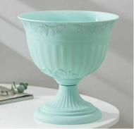 Горшок вазон на ножке Ангара 3лит Зелёный