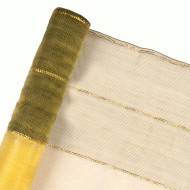 Сетка Люрекс Зелено Желтая 50см*7м