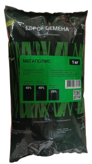 Газон Мегаполис 1кг (1уп/1шт)