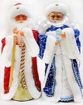 Дед Мороз Поющий Большой 40см