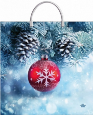 Сумочка пакет п/э 360*370мм Морозное настроение Арт-53326