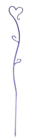 Держатель для Орхидей Сердце Сиреневое Н-55см (1уп/10шт) Держатель для Орхидей Сердце Сиреневое Н-55см (1уп/10шт)