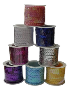 Пайетки на Ленте 5 ярдов Цвета микс