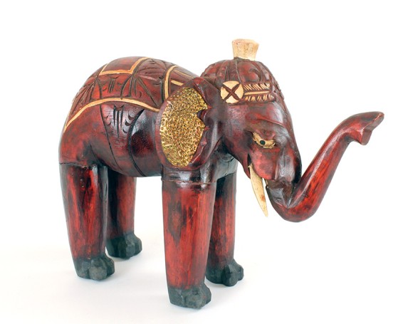 Статуэтка Слон дерево Н-30см Арт-АМВ-07-068 (СКИДКА - 20%)