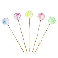 Сачок Детский бамбуковая ручка 120см 649813