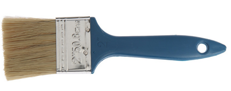 Кисть плоская пластиковая ручка 50мм ТУНДРА Кисть плоская пластиковая ручка 50мм ТУНДРА