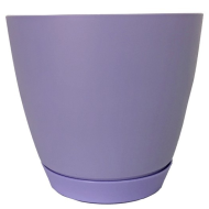Горшок Камея 3,2лит Сиреневый с поддоном (D-182мм)
