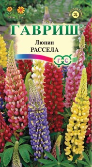 Цветы Люпин Смесь Рассела ЦВ/П (ГАВРИШ) 0,5гр многолетник до 1м