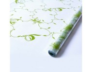 Пленка прозрачная с рисунком Изаура Салатовая 70см/200гр